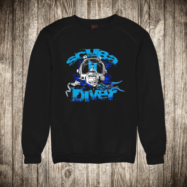 duks bez kapuljace boja crna slika ronilac 5 scuba diver