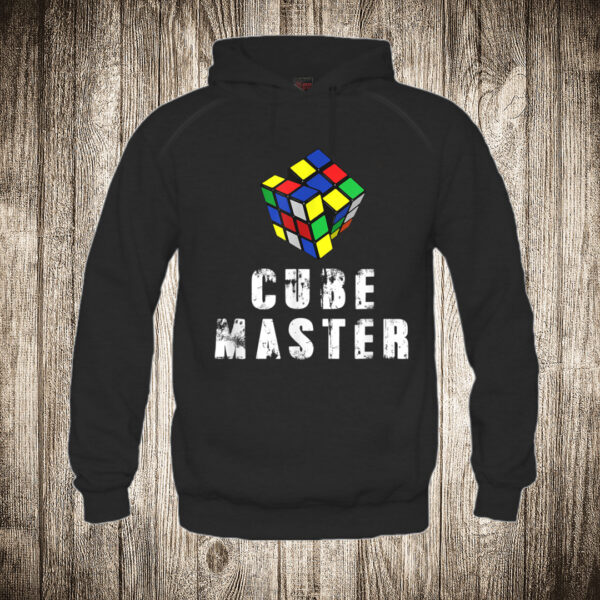 duks sa kapuljacom boja crna slika rubikova kocka 15 cube master