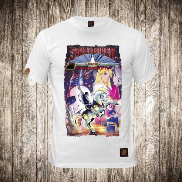 muska majica boja bela slika saber rider 2