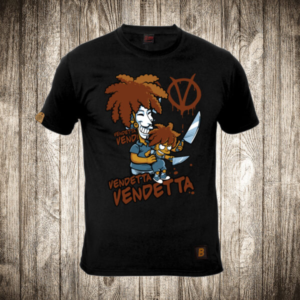 muska majica boja crna slika sideshow bob simpsonovi v for vendetta