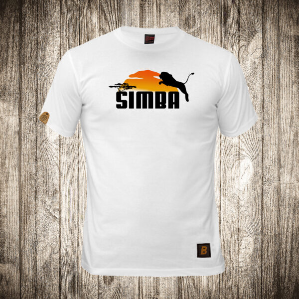 decija majica boja bela slika simba znak lion king kralj lavova