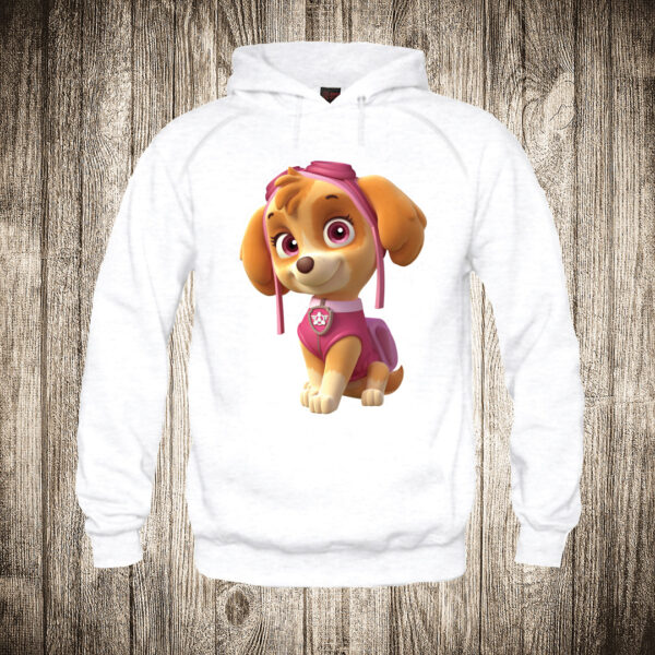 deciji duks boja bela slika skye paw patrol pseca patrola
