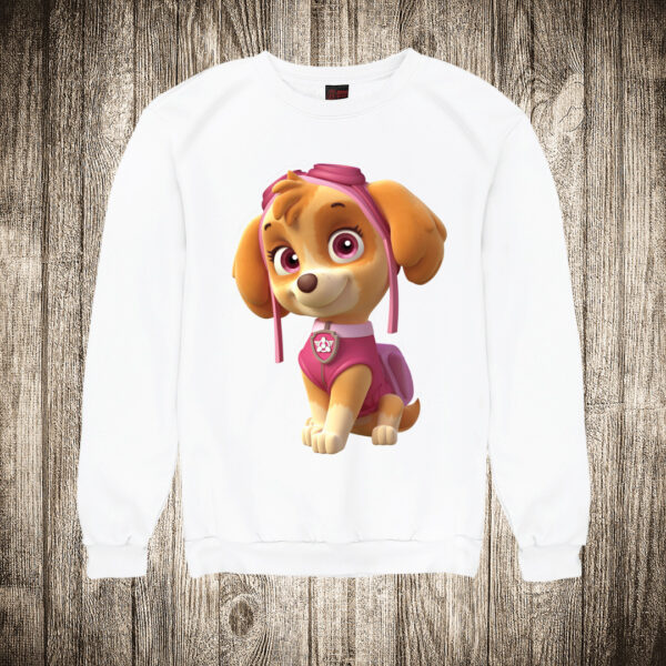 duks bez kapuljace boja bela slika skye paw patrol pseca patrola