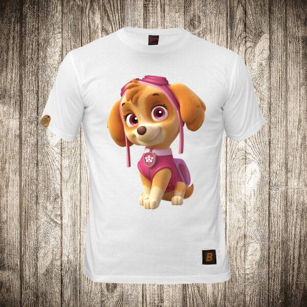 muska majica boja bela slika skye paw patrol pseca patrola