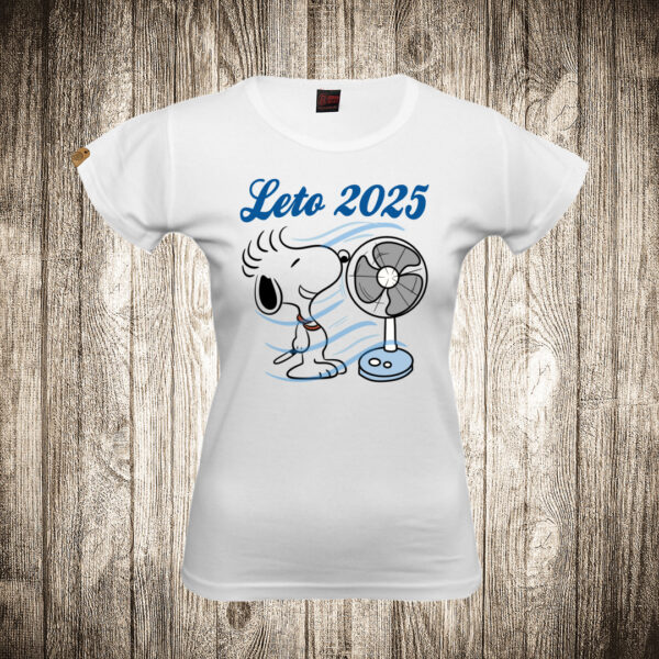 zenska majica boja bela slika snupi leto 2025 vrucina