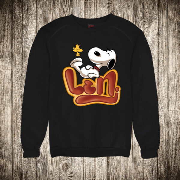 duks bez kapuljace boja crna slika snupi snoopy lenj