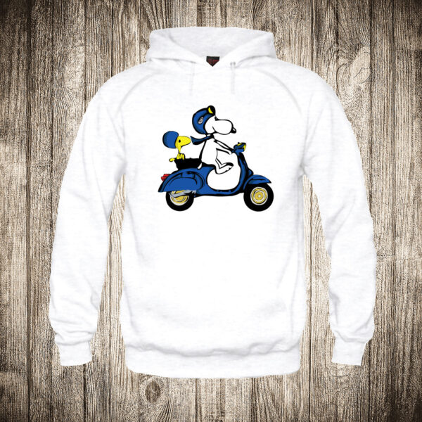 deciji duks boja bela slika snupi vespa
