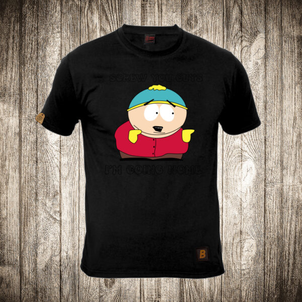 muska majica boja crna slika south park screw you guys