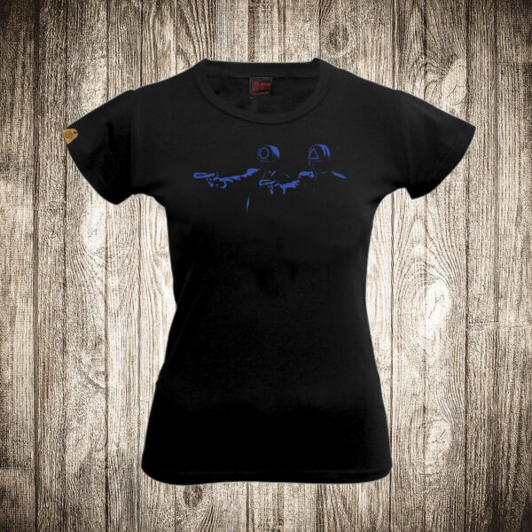zenska majica boja crna slika squid game petparacke price