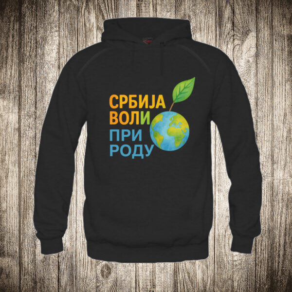 duks sa kapuljacom boja crna slika srbija voli prirodu