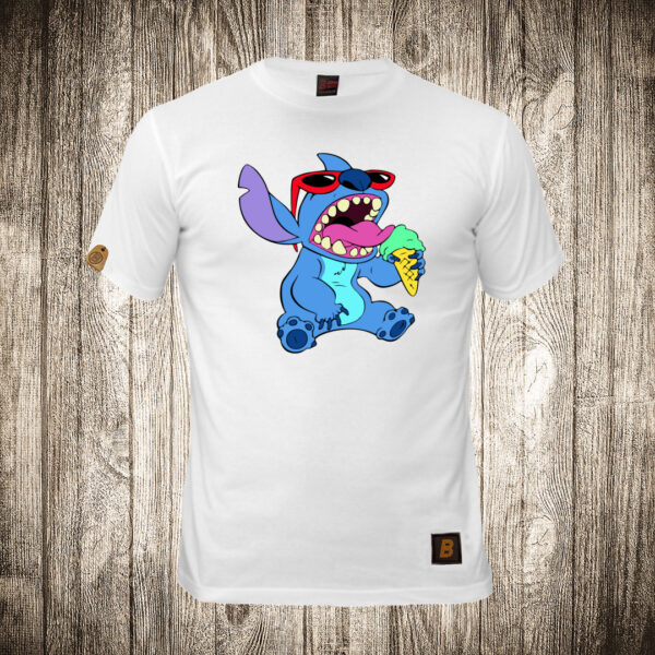 decija majica boja bela slika stic stitch sladoled