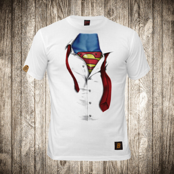 muska majica boja bela slika supermen 1 kosulja 1