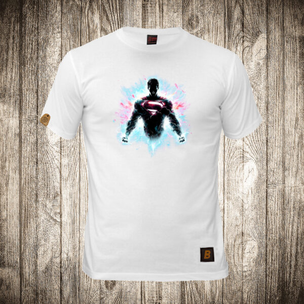 decija majica boja bela slika supermen 8