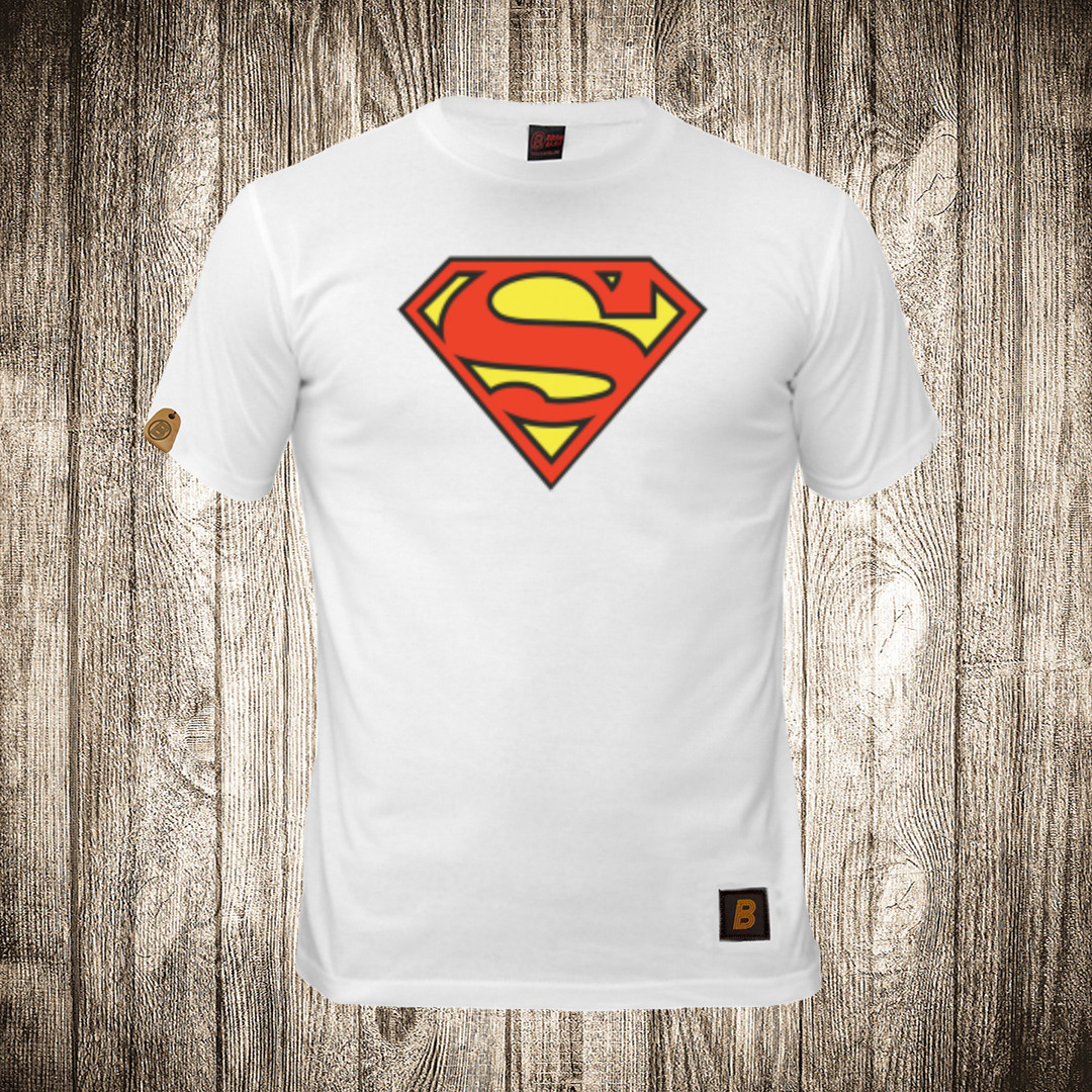 Dečija majica bele boje sa motivom Supermen znak 9 decija majica boja bela slika supermen znak 9