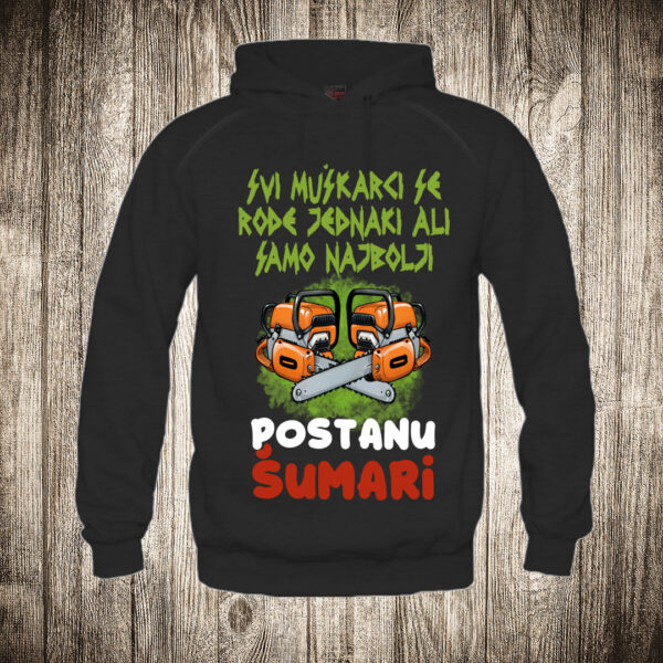 duks sa kapuljacom boja crna slika svi muskarci se rode jednaki ali samo najbolji postanu sumari