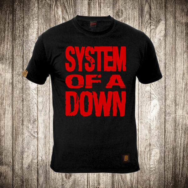 muska majica boja crna slika system of a down 1