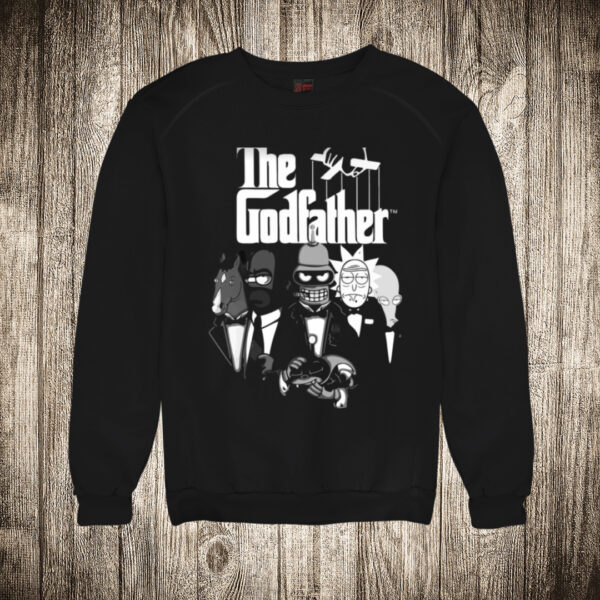 duks bez kapuljace boja crna slika the godfather kum rick bojack horsman homer