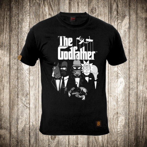muska majica boja crna slika the godfather kum rick bojack horsman homer