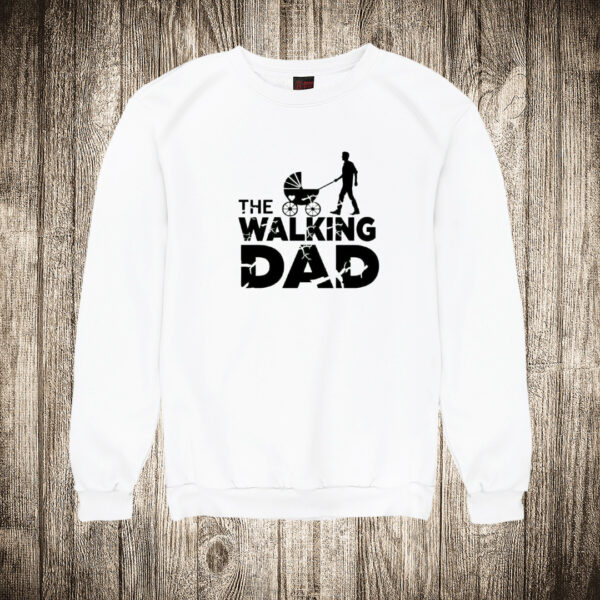 duks bez kapuljace boja bela slika the walking dad 2