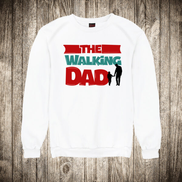 duks bez kapuljace boja bela slika the walking dad otac