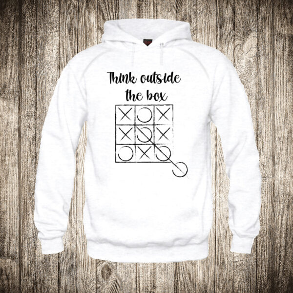 deciji duks boja bela slika think outside of the box 1