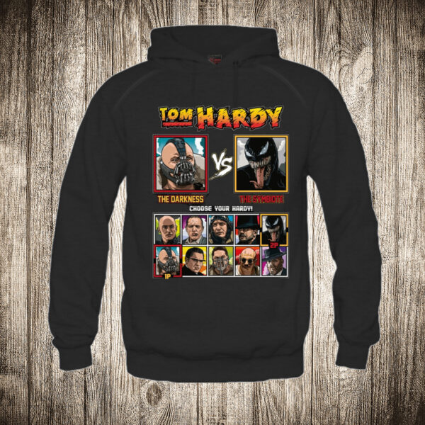 duks sa kapuljacom boja crna slika tom hardy uloge choose your fighter