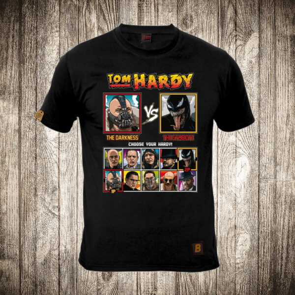 muska majica boja crna slika tom hardy uloge choose your fighter