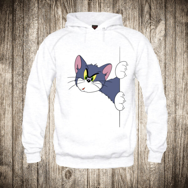 duks sa kapuljacom boja bela slika tom tom and jerry se krije iza zida
