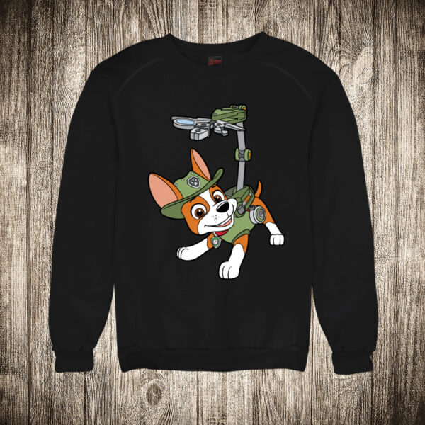 duks bez kapuljace boja crna slika tracker paw patrol pseca patrola
