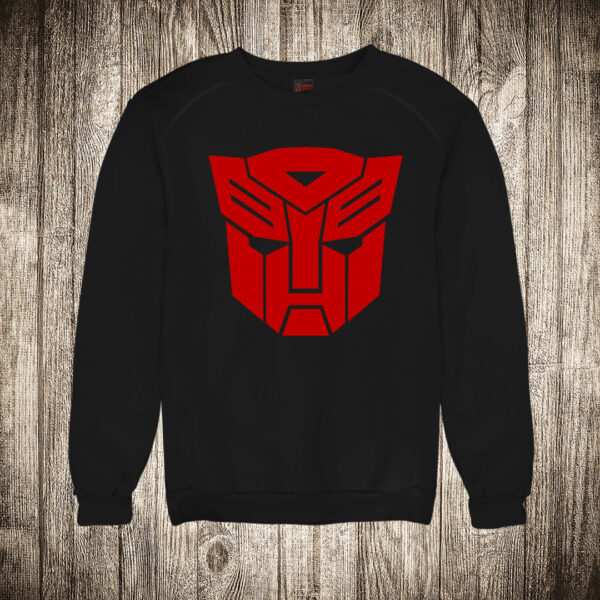 duks bez kapuljace boja crna slika transformers logo