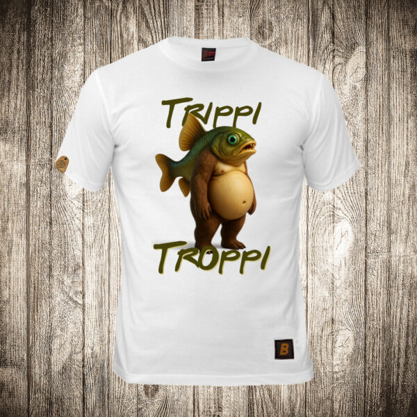 decija majica boja bela slika trippi troppi brain rot