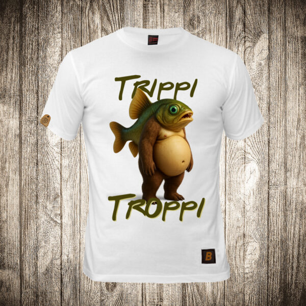muska majica boja bela slika trippi troppi brain rot