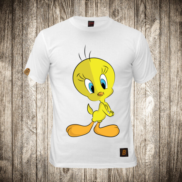 muska majica boja bela slika tviti tweety