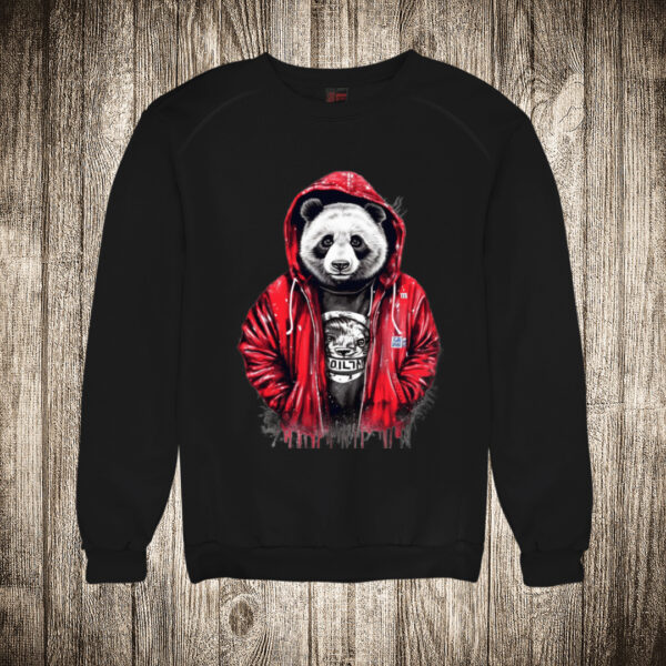 duks bez kapuljace boja crna slika urban panda 2 1