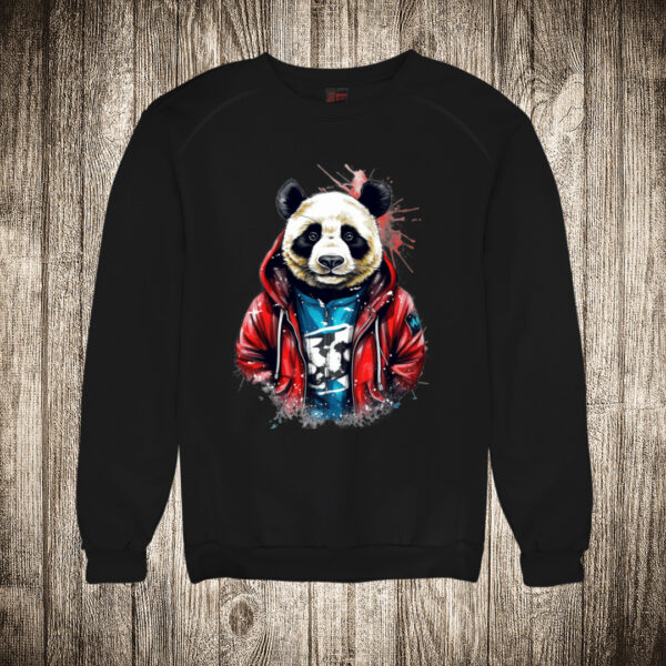 duks bez kapuljace boja crna slika urban panda 4