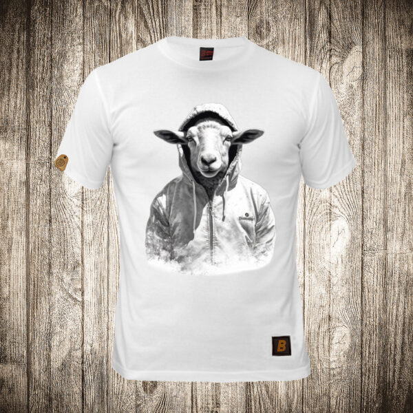 muska majica boja bela slika urbana ovca 22