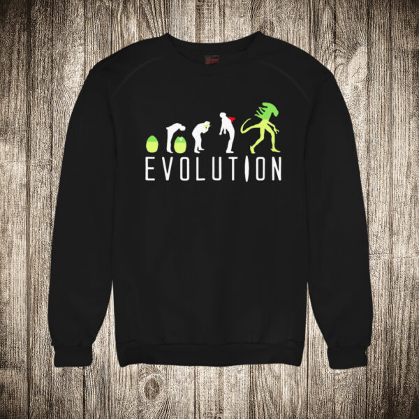 duks bez kapuljace boja crna slika vanzemaljaci 8 alien evolucija