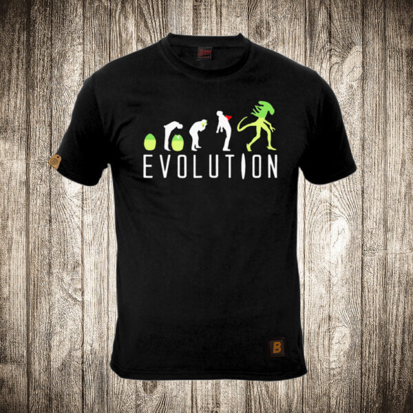 muska majica boja crna slika vanzemaljaci 8 alien evolucija