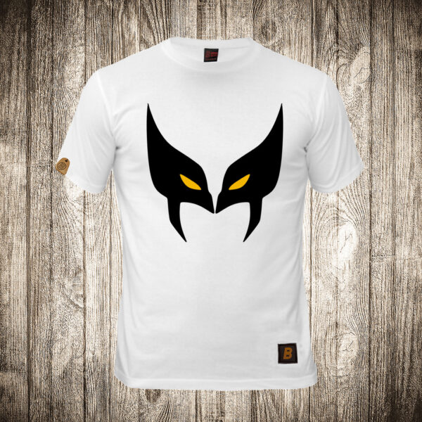 muska majica boja bela slika vulverin wolverine kontura