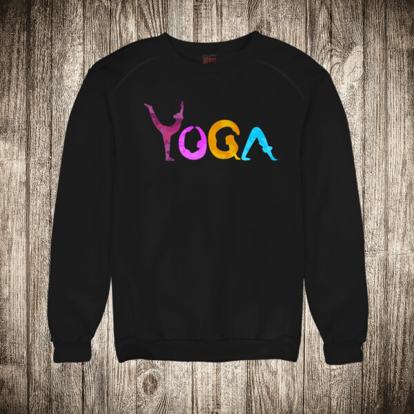 duks bez kapuljace boja crna slika yoga joga
