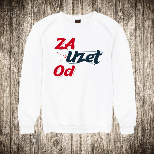 duks bez kapuljace boja bela slika za ili od uzet