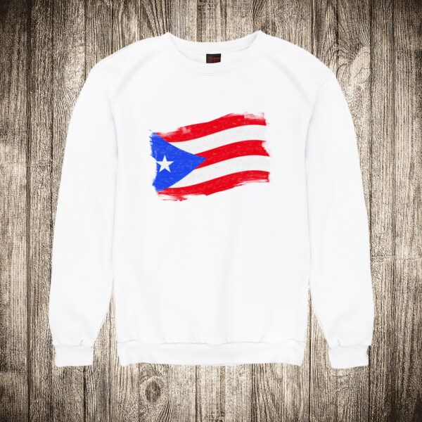 duks bez kapuljace boja bela slika zastava portorika