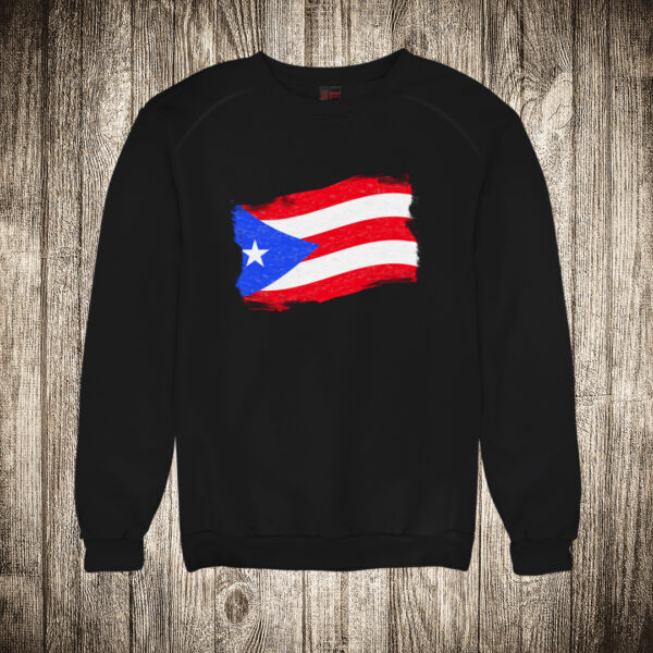 duks bez kapuljace boja crna slika zastava portorika
