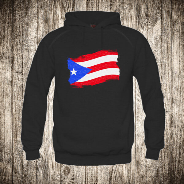 duks sa kapuljacom boja crna slika zastava portorika