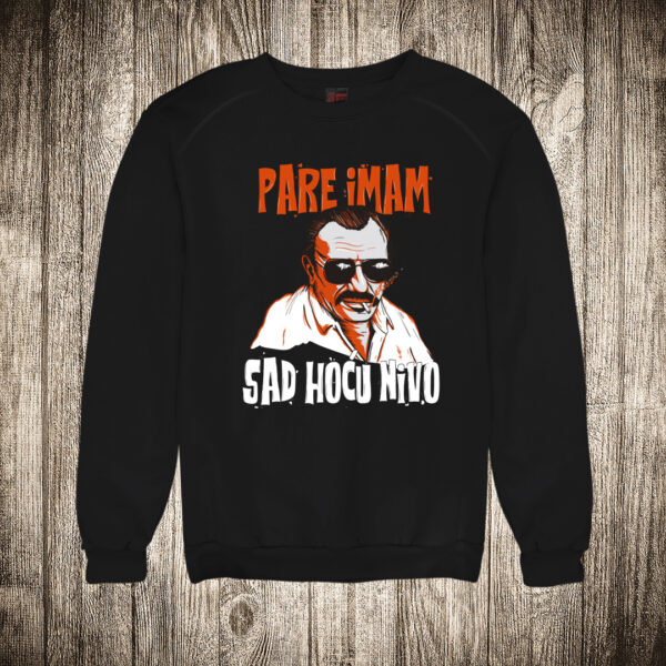 duks bez kapuljace boja crna slika zika pavlovic gidra pare imam sad hocu nivo